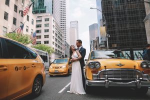 Old fashioned checkers cab