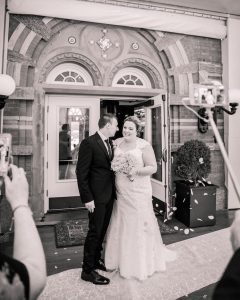 winter wedding ceremony tavern on the green