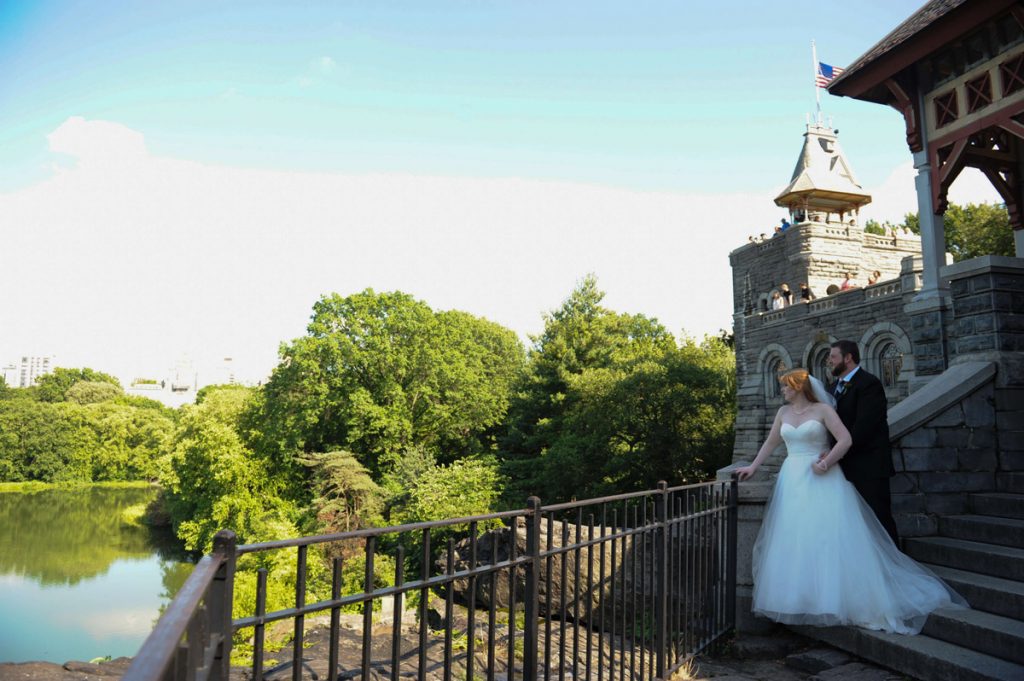 Belvedere Castle wedding in Central Park