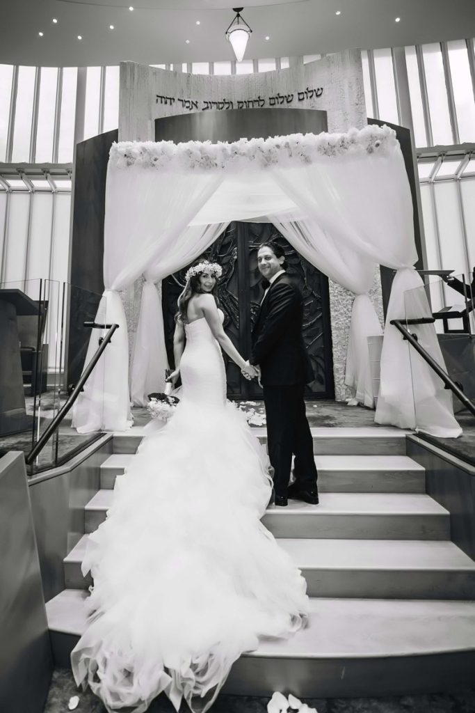 jewish synagogue chuppah wedding in nyc 5