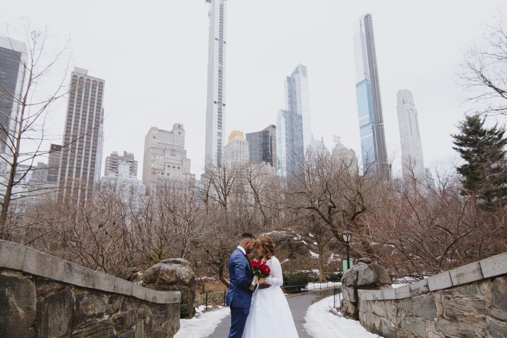 Gapstow Bridge, Wedding Location in Central Park 8 Gapstow Bridge in winter