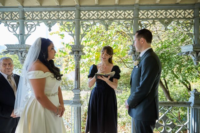 Ladies Pavilion, Central Park. Wedding