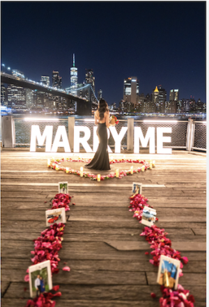 Marry Me Sign & Decor Proposal