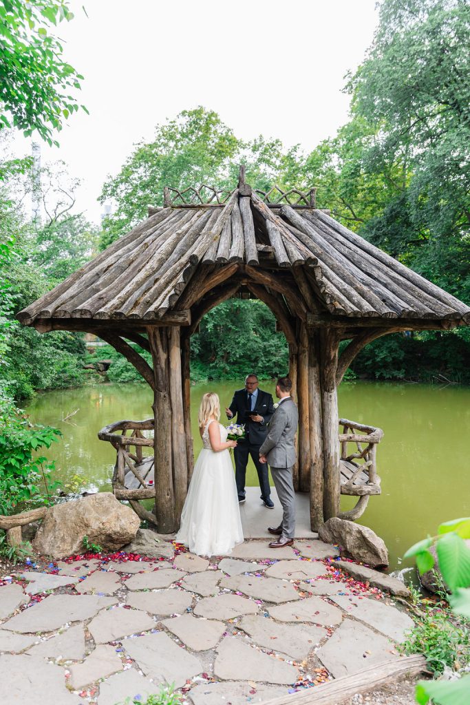 Wagner Cove Wedding location in Central Park