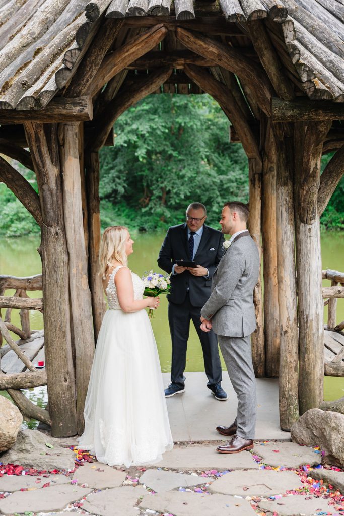 Wagner Cove Wedding location in Central Park
