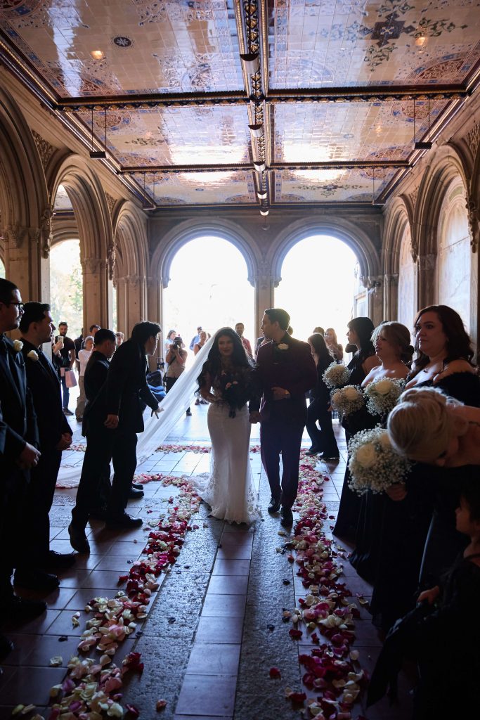 Central Park wedding ceremony with licensed NYC officiant
