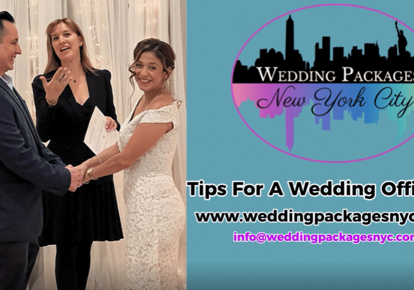 Weeding Officiant Tips